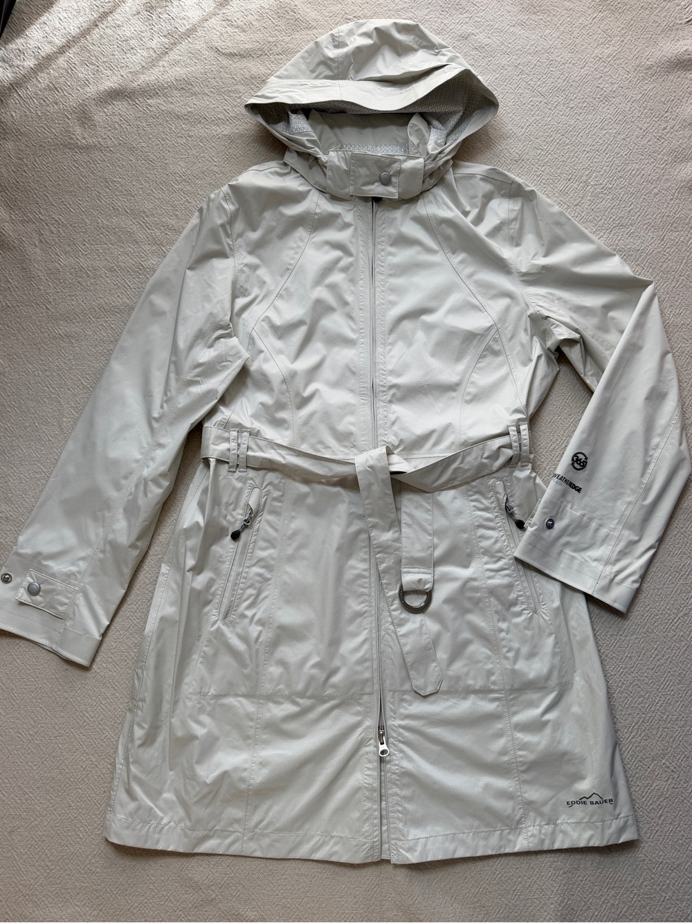 Eddie Bauer Women Weather Edge Plus 365 Waterproof Jacket M Petite Gorpcore - Picture 2 of 12